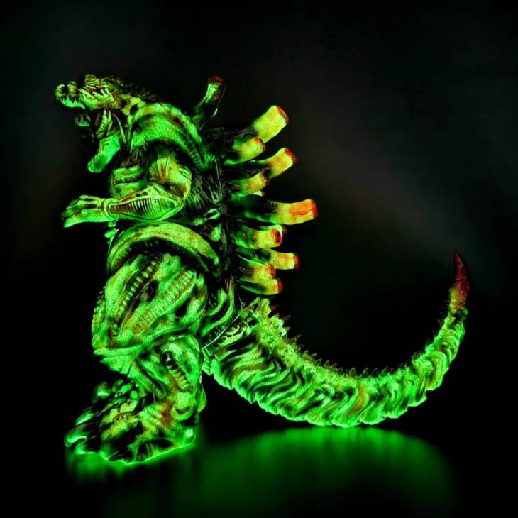 Xenolah #12 Colourway Attack Glitter DDSG - Image 4
