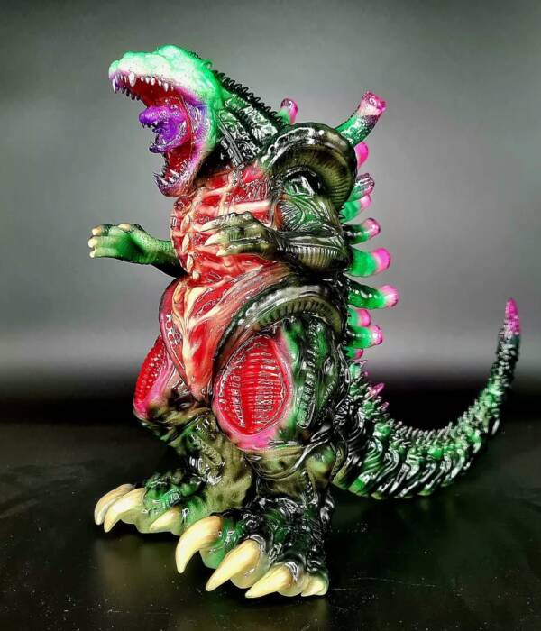 Xenolah #2 Colourway Nosferatu Double Dip Super Glow Glitter