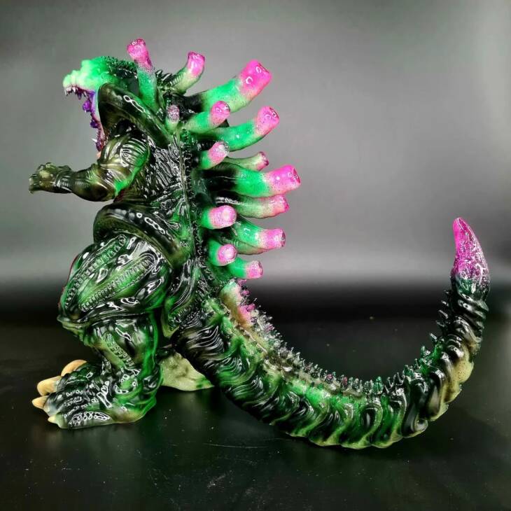 Xenolah #2 Colourway Nosferatu Double Dip Super Glow Glitter - Image 3