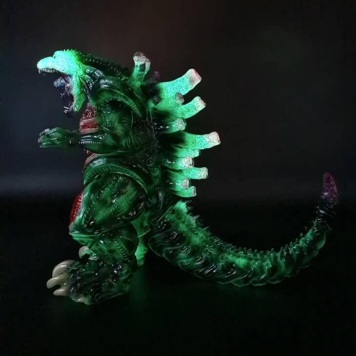 Xenolah #2 Colourway Nosferatu Double Dip Super Glow Glitter - Image 9