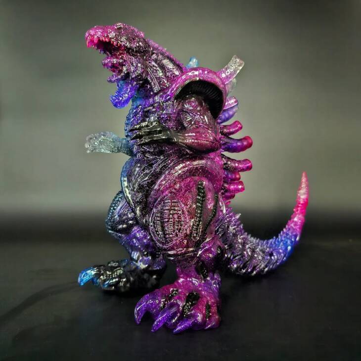 Xenolah #9 Colourway Burple Glitter