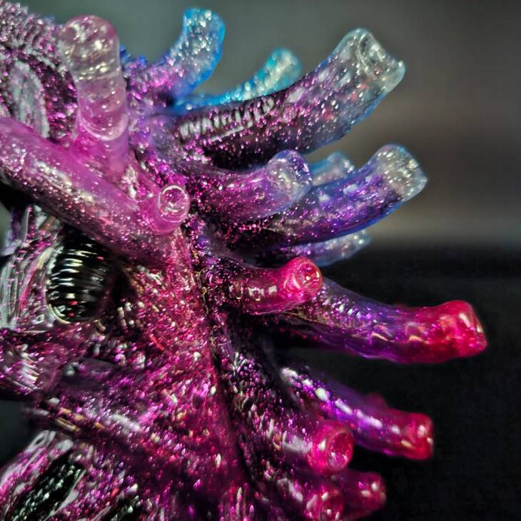 Xenolah #9 Colourway Burple Glitter - Image 8