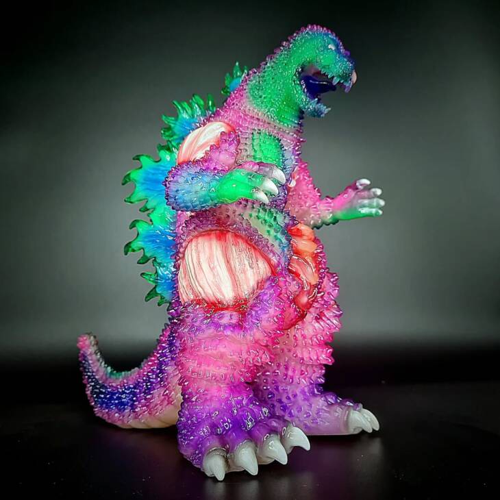 Zombielah #12 Colourway Asmodeus Double Dip Super Glow - Image 6