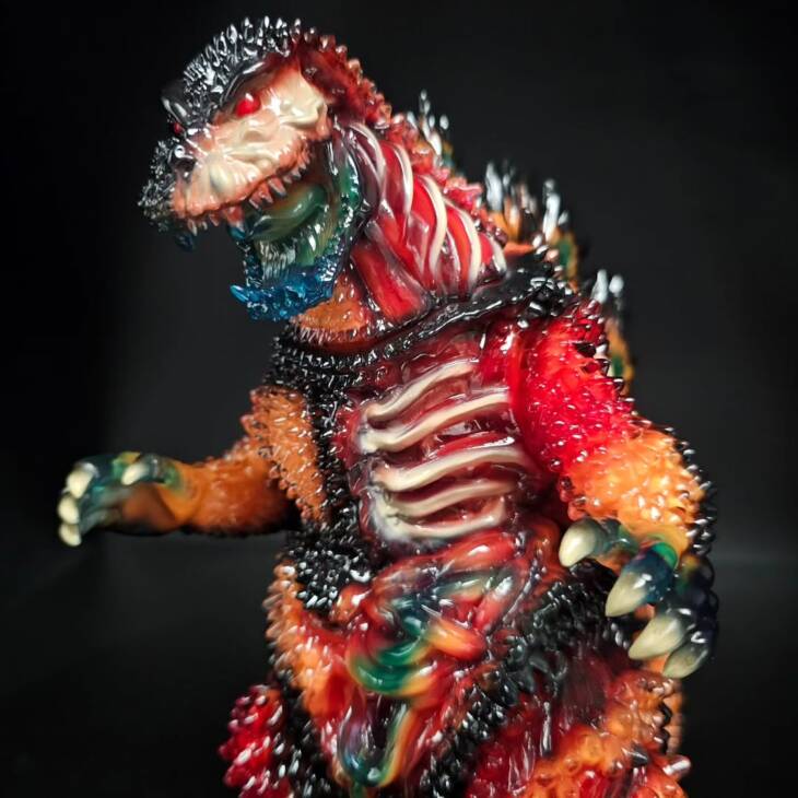 Zombielah #23 Colourway Combustion Double Dip Super Glow - Image 7