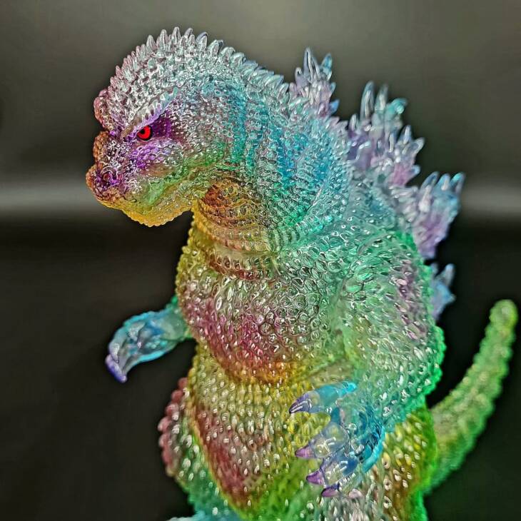 3D4K HiReD #6 Colourway: Radiation Ghost