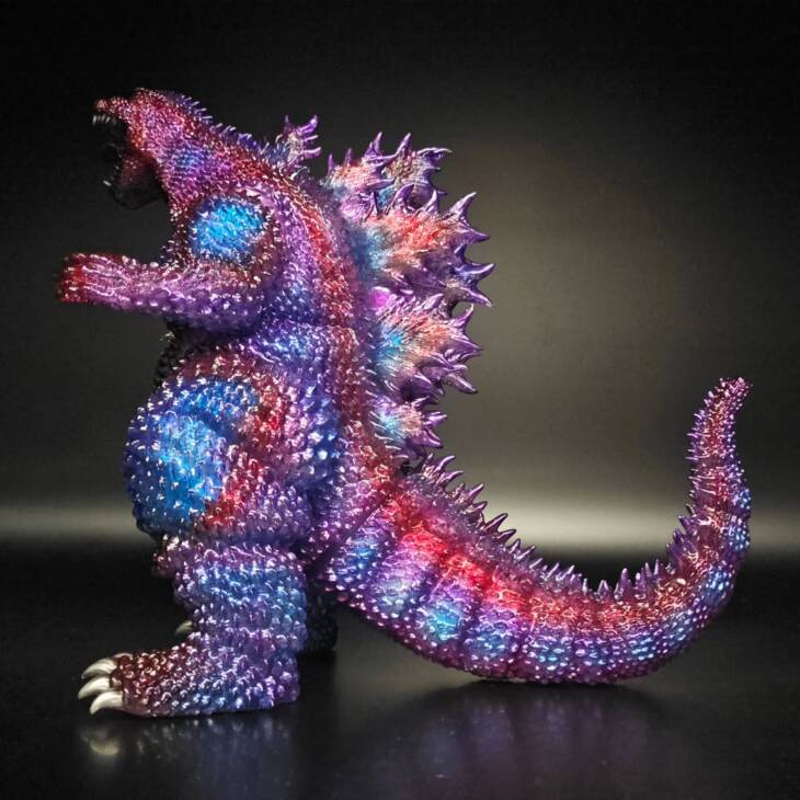 3D4K HiReD Howling Giant #17 Colourway: Violet Nebula Glitter - Image 2