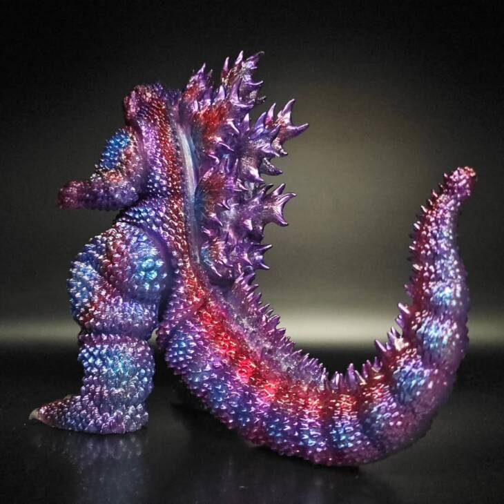 3D4K HiReD Howling Giant #17 Colourway: Violet Nebula Glitter - Image 3