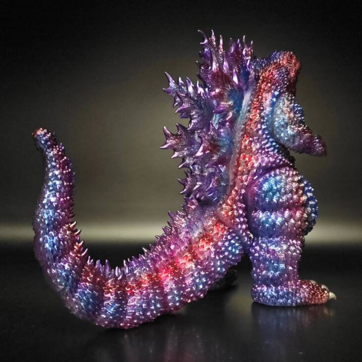 3D4K HiReD Howling Giant #17 Colourway: Violet Nebula Glitter - Image 4