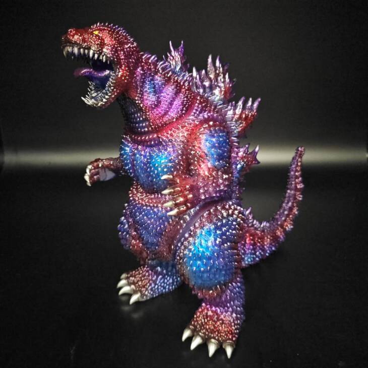 3D4K HiReD Howling Giant #17 Colourway: Violet Nebula Glitter - Image 7