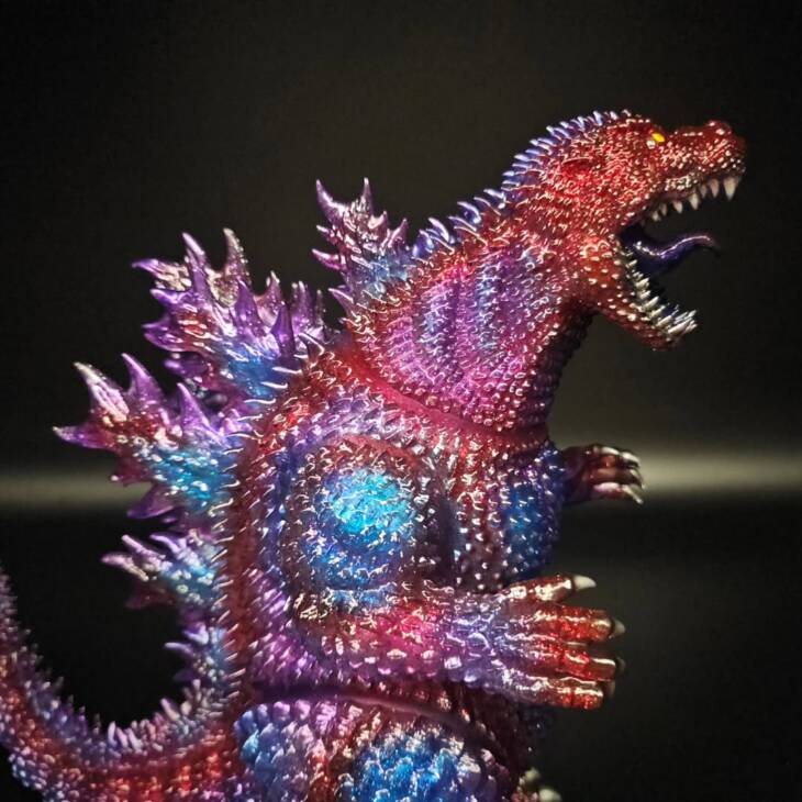 3D4K HiReD Howling Giant #17 Colourway: Violet Nebula Glitter - Image 8