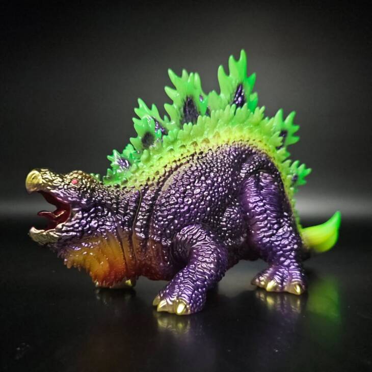 DinoKaiju Stego #2 Colourway: Dark Star Super Glow