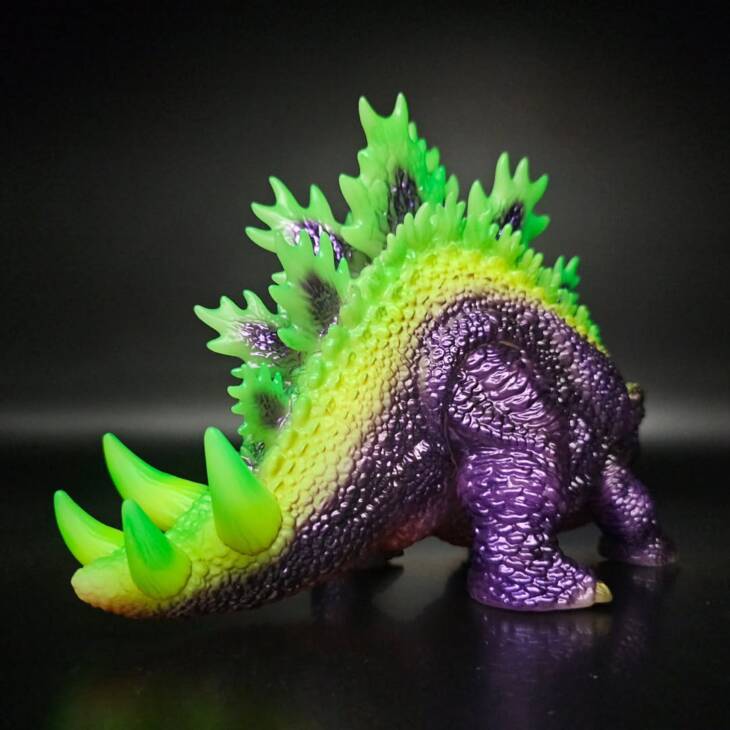 DinoKaiju Stego #2 Colourway: Dark Star Super Glow - Image 4