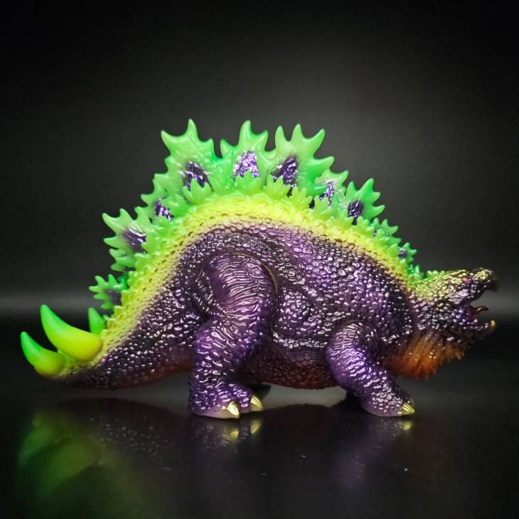 DinoKaiju Stego #2 Colourway: Dark Star Super Glow - Image 5