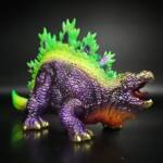 DinoKaiju Stego #2 Colourway: Dark Star Super Glow - Image 6