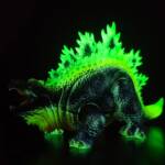 DinoKaiju Stego #2 Colourway: Dark Star Super Glow - Image 7