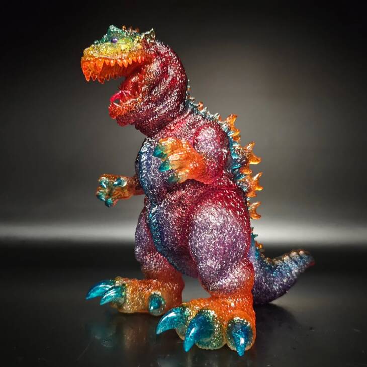 Kaiju Rex #6 Colourway: Triassic Glitter