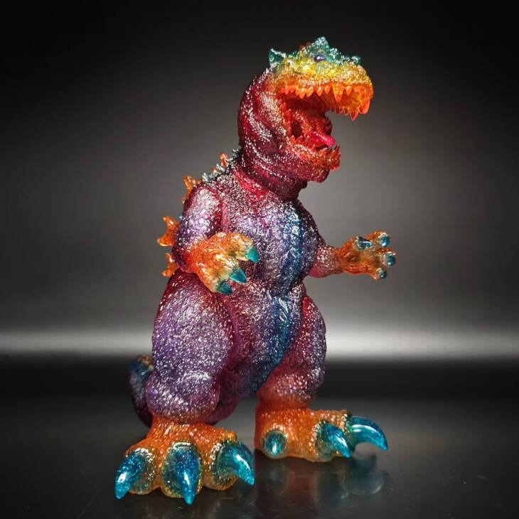 Kaiju Rex #6 Colourway: Triassic Glitter - Image 6