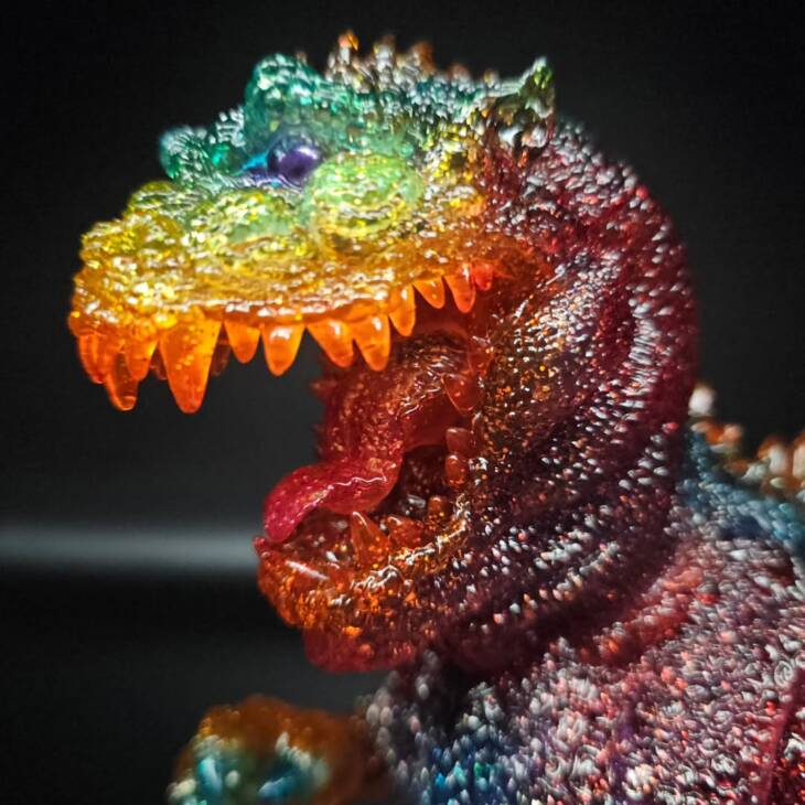 Kaiju Rex #6 Colourway: Triassic Glitter - Image 7