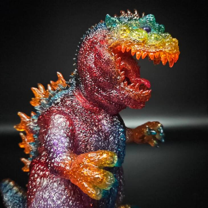 Kaiju Rex #6 Colourway: Triassic Glitter - Image 8
