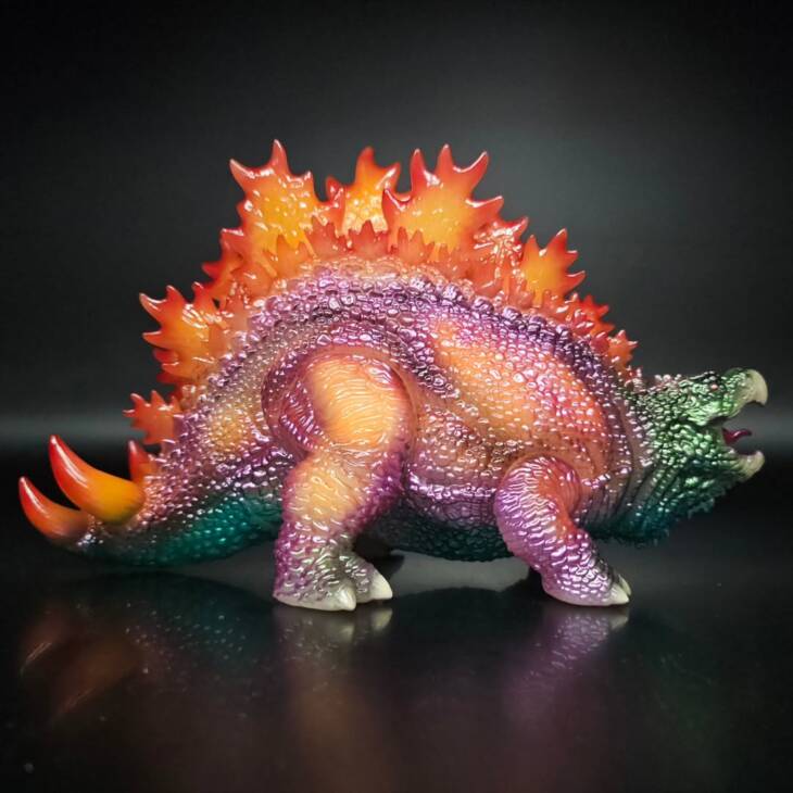 DinoKaiju Stego #3 Colourway: Sunspot Super Glow - Image 5