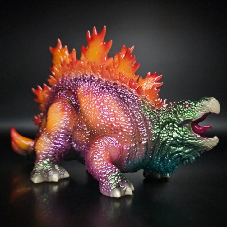 DinoKaiju Stego #3 Colourway: Sunspot Super Glow - Image 6