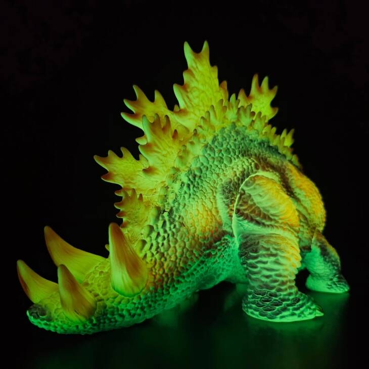 DinoKaiju Stego #3 Colourway: Sunspot Super Glow - Image 9