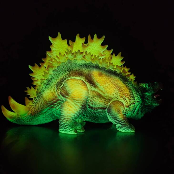 DinoKaiju Stego #3 Colourway: Sunspot Super Glow - Image 10