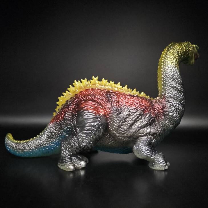 DinoKaiju Bronto #2 Colourway: Sludge Super Glow - Image 5