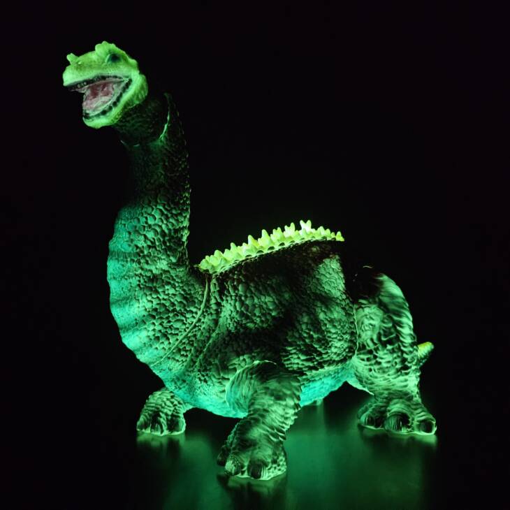DinoKaiju Bronto #2 Colourway: Sludge Super Glow - Image 7