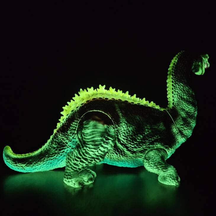 DinoKaiju Bronto #2 Colourway: Sludge Super Glow - Image 9