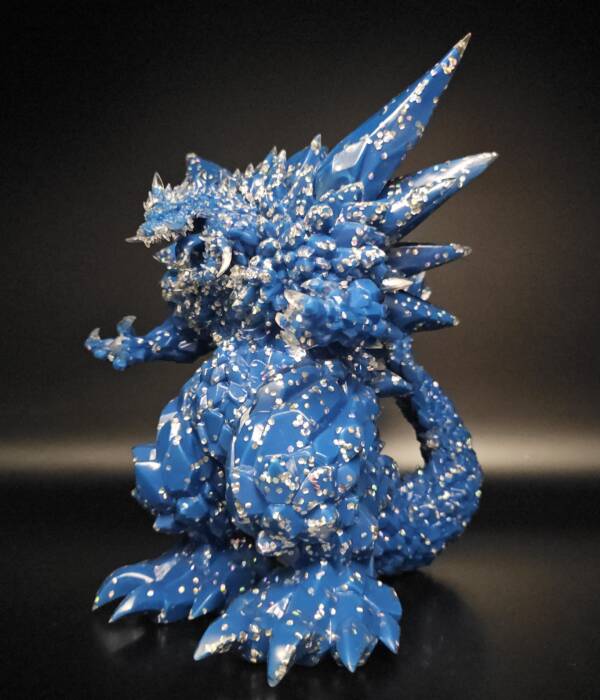 Crystalah Prototype Blue Glitter Blank! product image