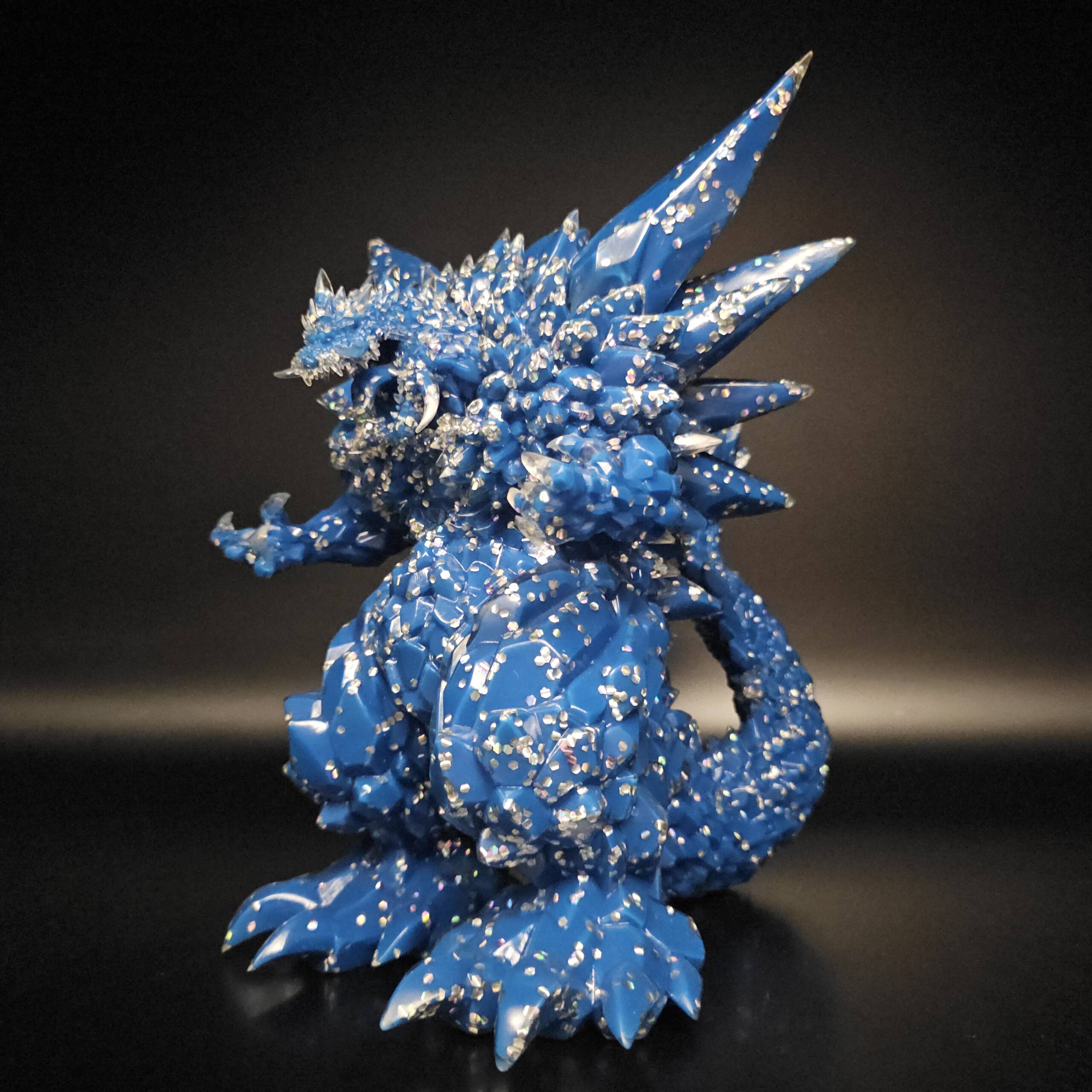 Crystalah Prototype Blue Glitter Blank! product image
