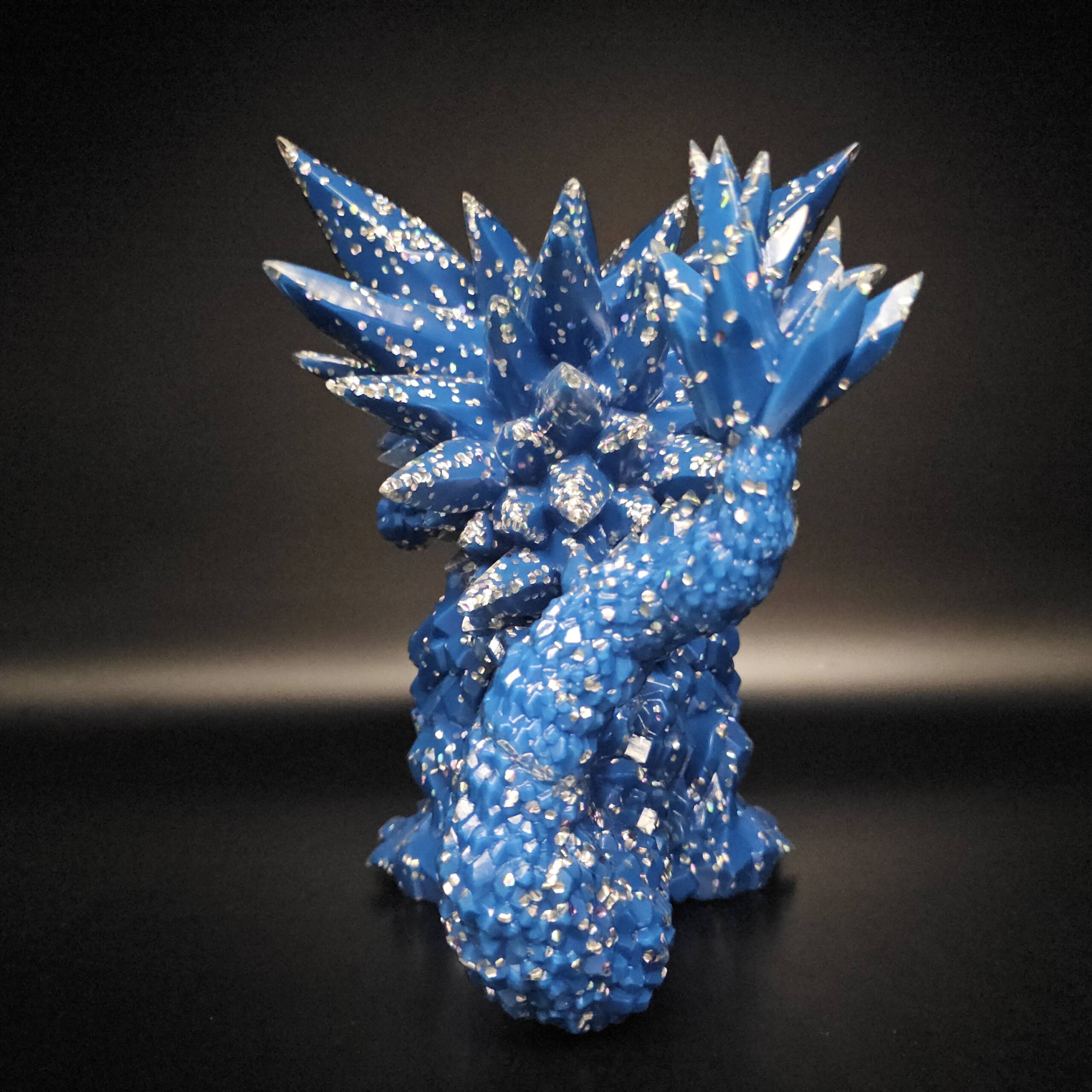 Crystalah Prototype Blue Glitter Blank! product image