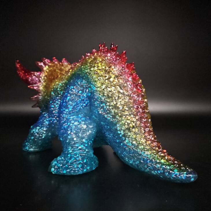 DinoKaiju Trike #5 Colourway: My Hero Glitter! product image
