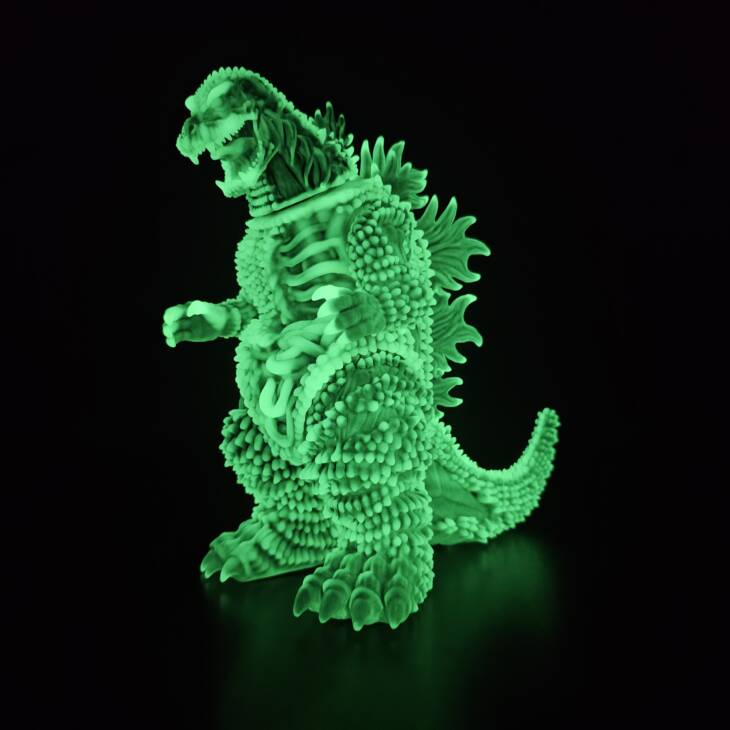 Zombielah Black Super Glow Blank! product image