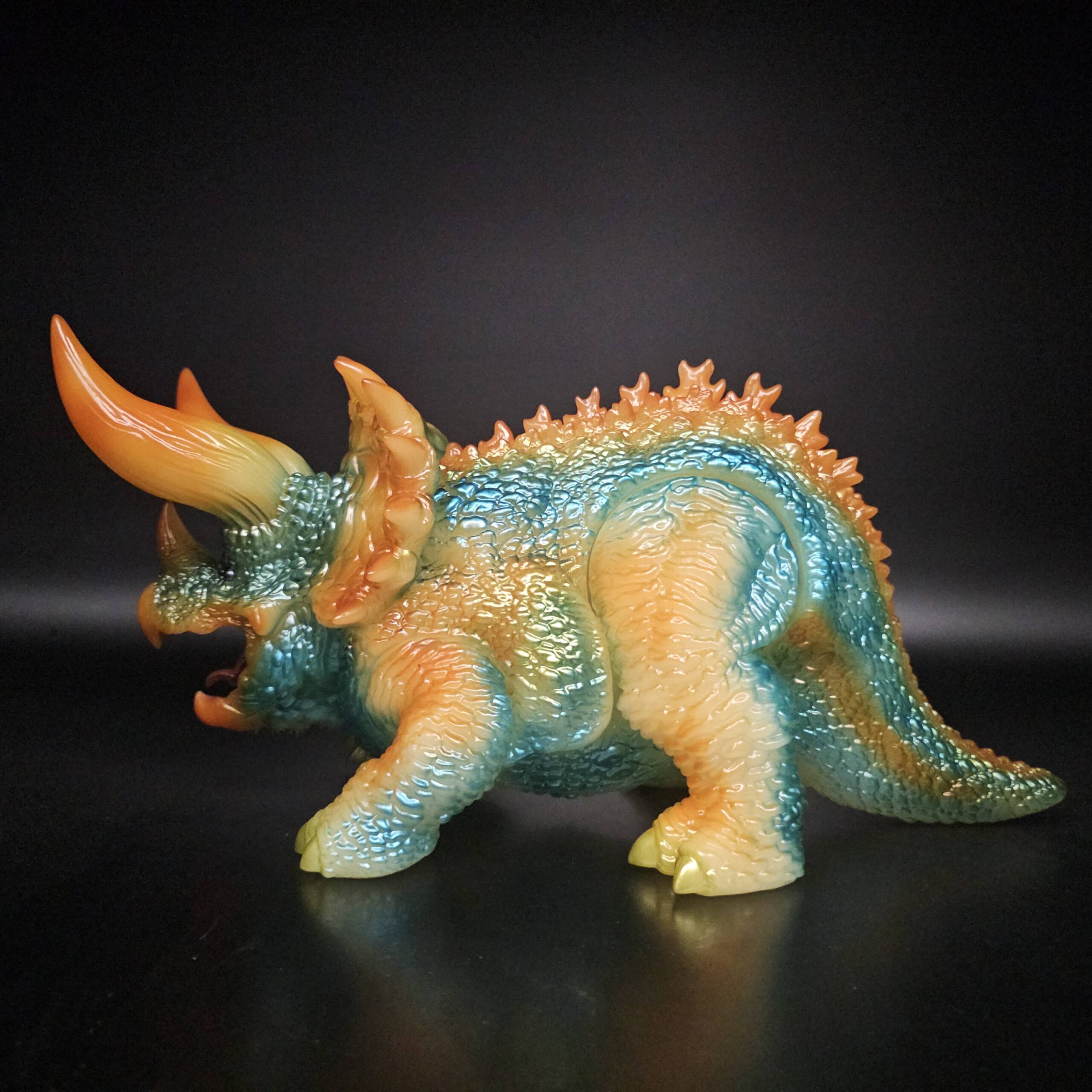 DinoKaiju Trike #6 Colourway: Aurora Super Glow! product image