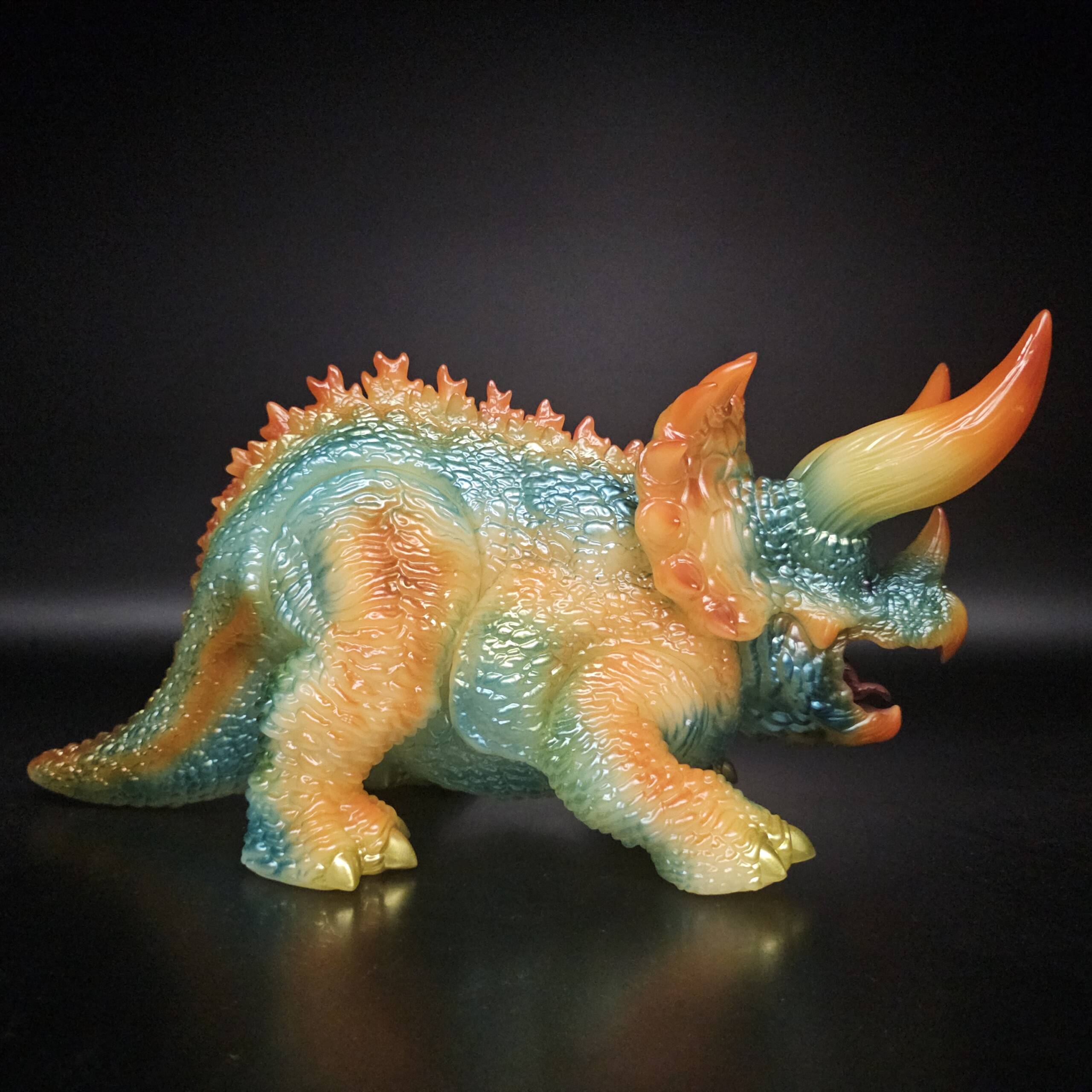 DinoKaiju Trike #6 Colourway: Aurora Super Glow! product image