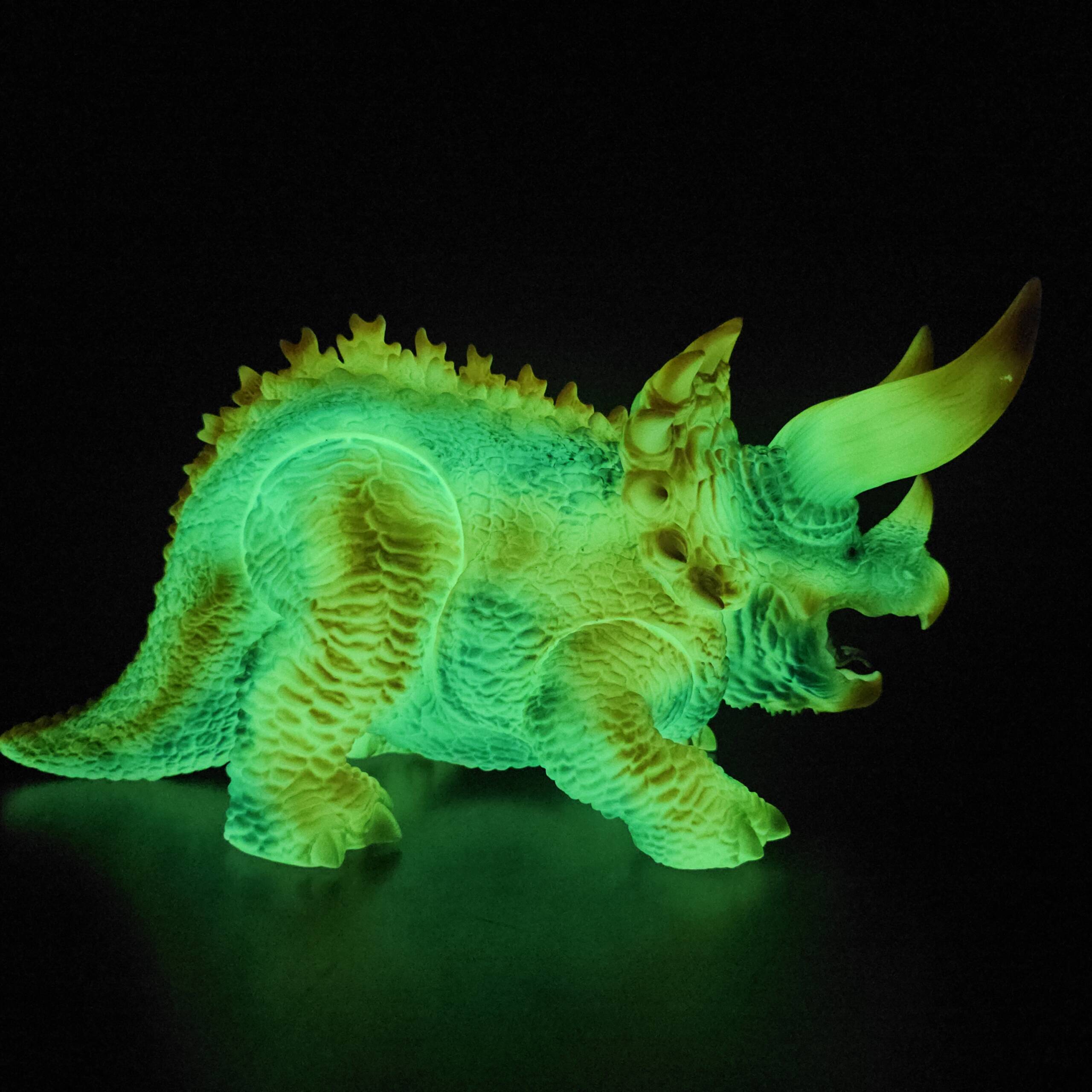DinoKaiju Trike #6 Colourway: Aurora Super Glow! product image