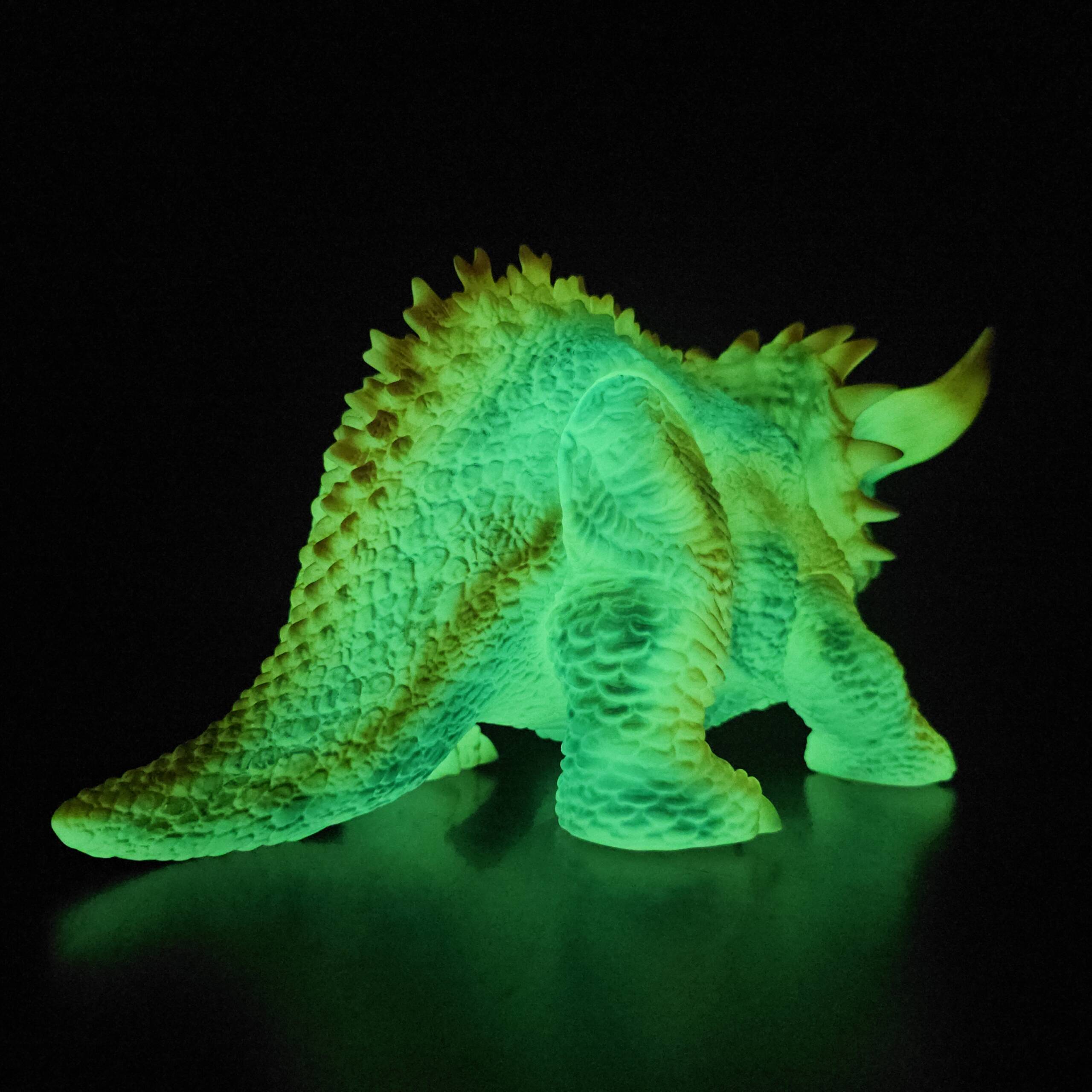 DinoKaiju Trike #6 Colourway: Aurora Super Glow! product image