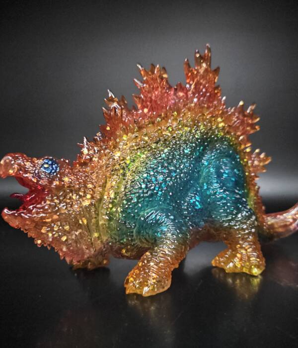 DinoKaiju Stego #6 Colourway: Prosperity Glitter!