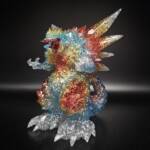 Crystalah #38 Colourway: InfraRed Glitter!