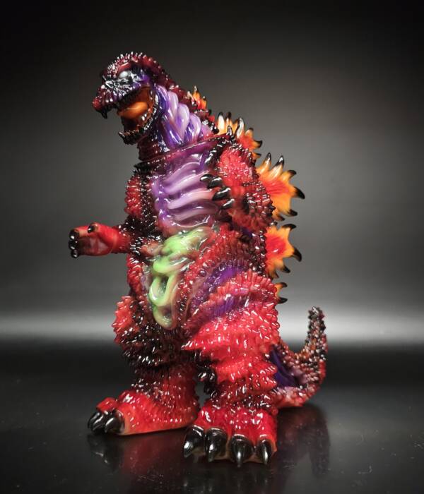 Zombielah #65 Colourway: Crimson Super Glow!