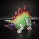 DinoKaiju Stego #8 Colourway: Player One Glitter!