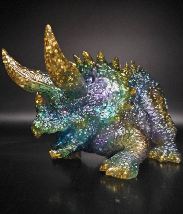 DinoKaiju Trike #11 Colourway: Triassic Glitter!