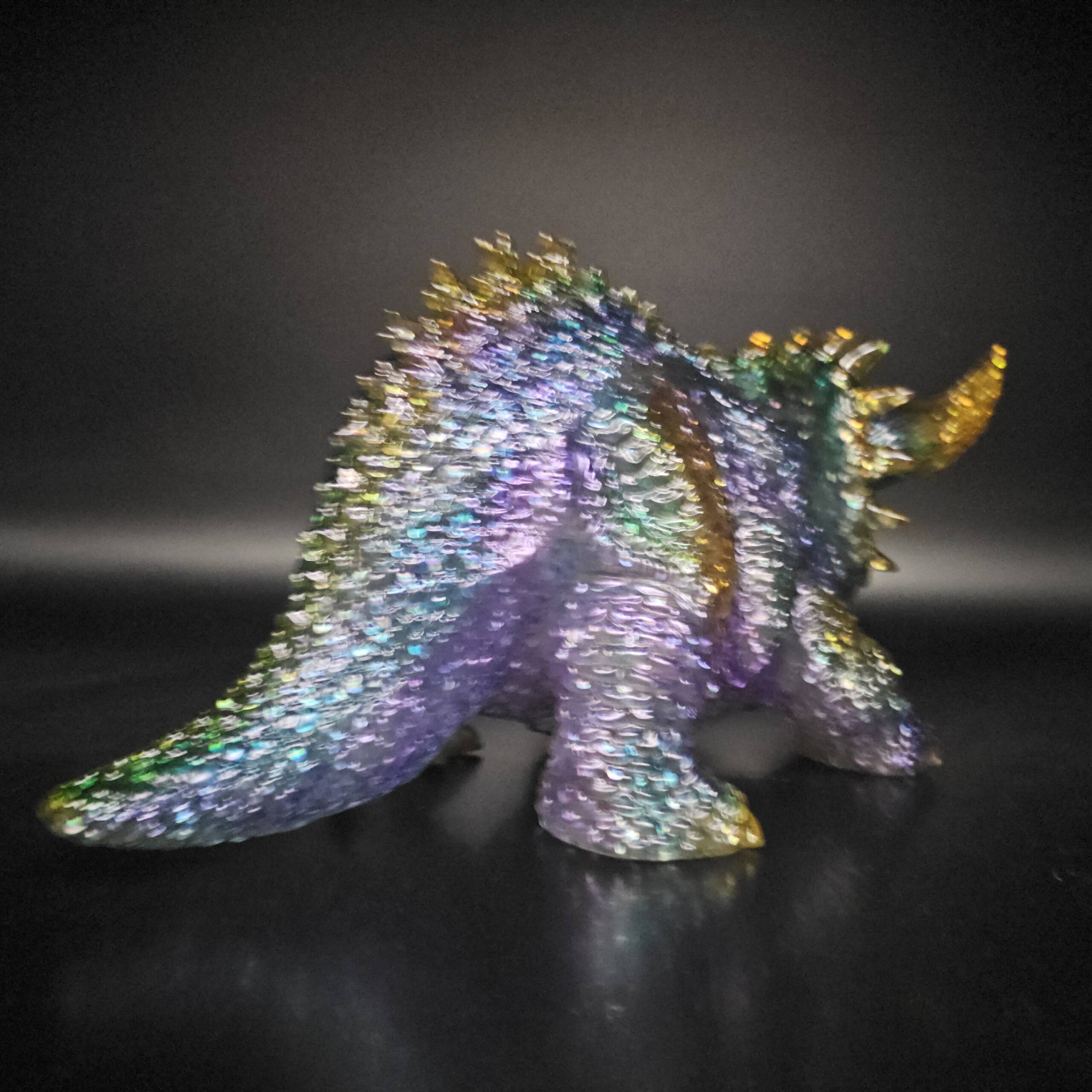 DinoKaiju Trike #11 Colourway: Triassic Glitter! - Image 5