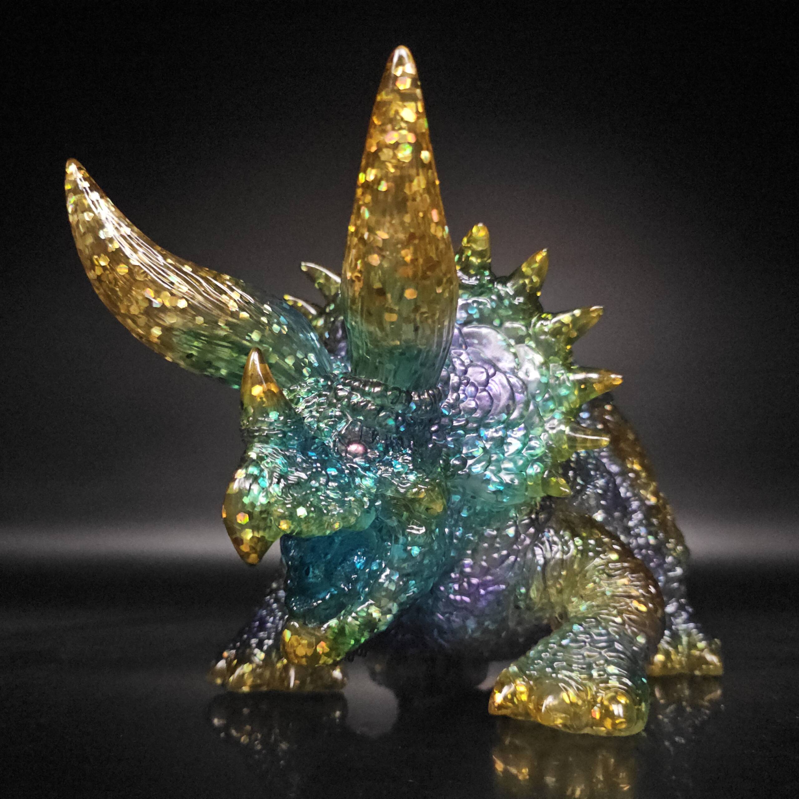 DinoKaiju Trike #11 Colourway: Triassic Glitter! - Image 10