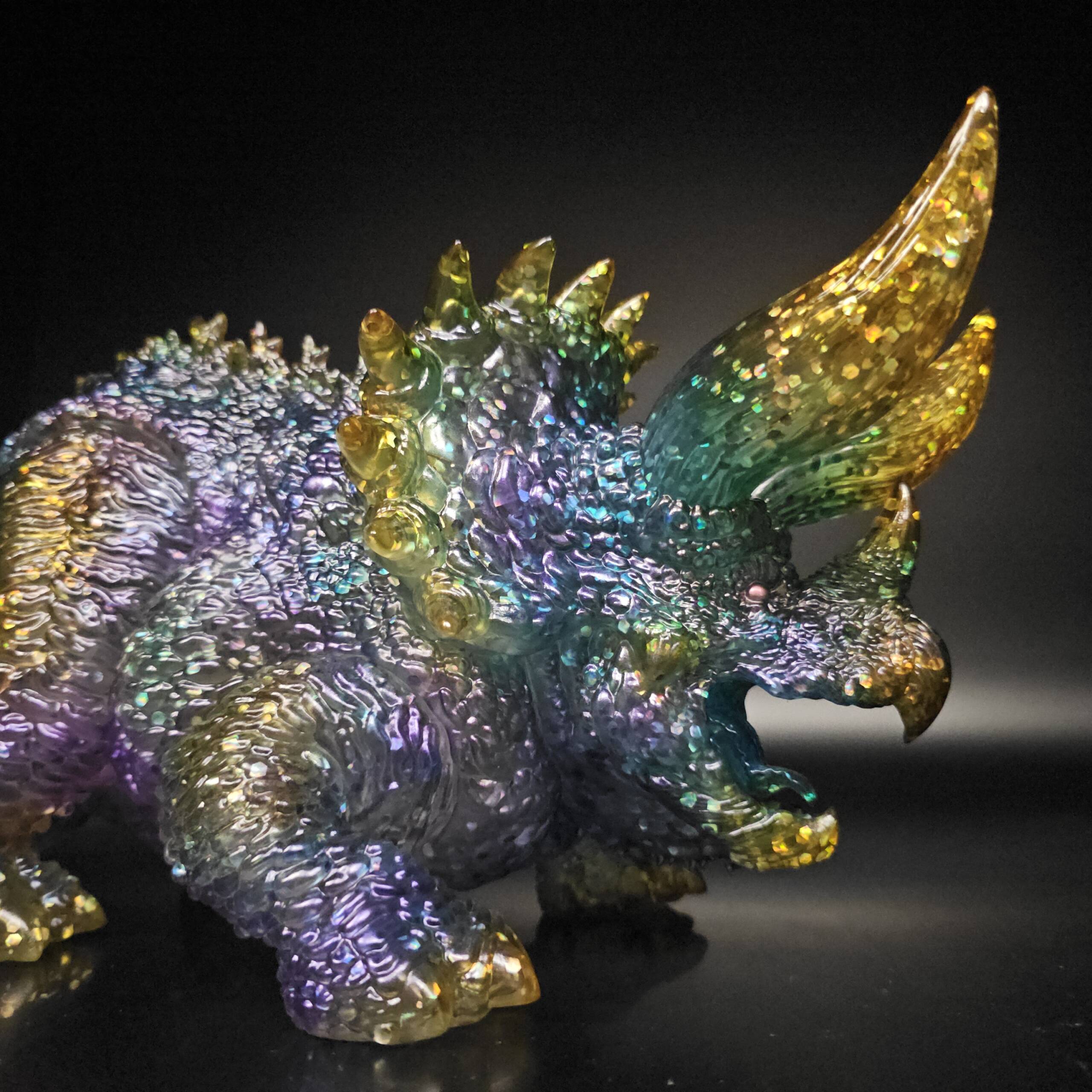 DinoKaiju Trike #11 Colourway: Triassic Glitter! - Image 11