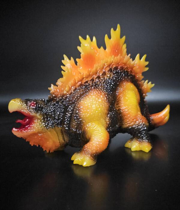 DinoKaiju Stego #9 Colourway: Burning Super Glow!